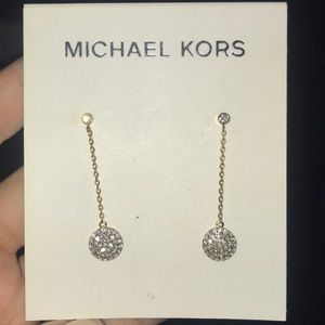 Michael Kors statement earrings